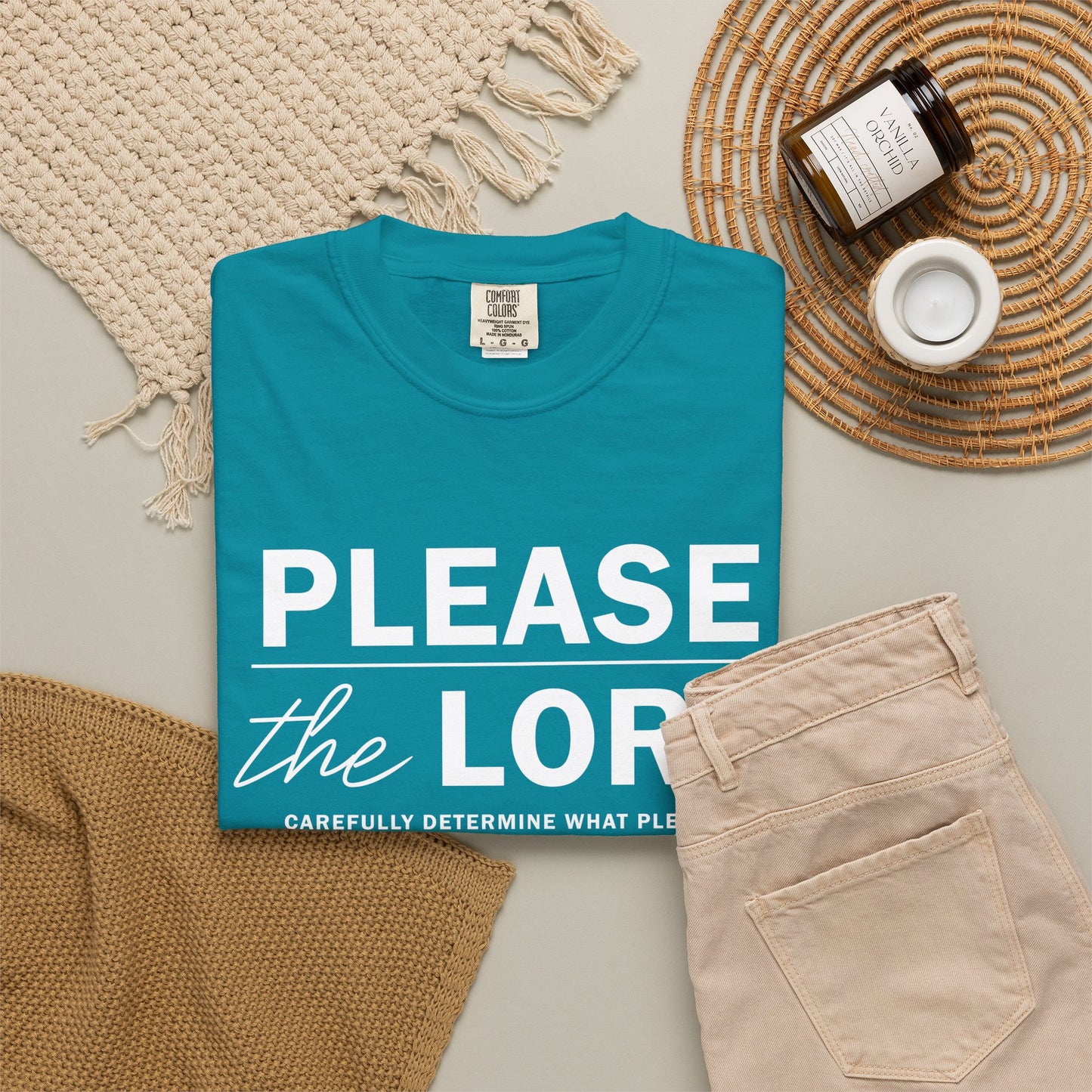 Please the Lord Ephesians 5:10 T-Shirt 100% Cotton T-Shirt