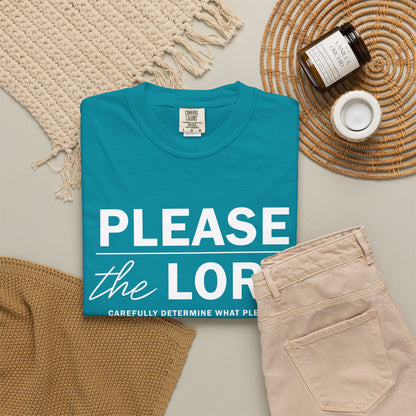 Please the Lord Ephesians 5:10 T-Shirt 100% Cotton T-Shirt