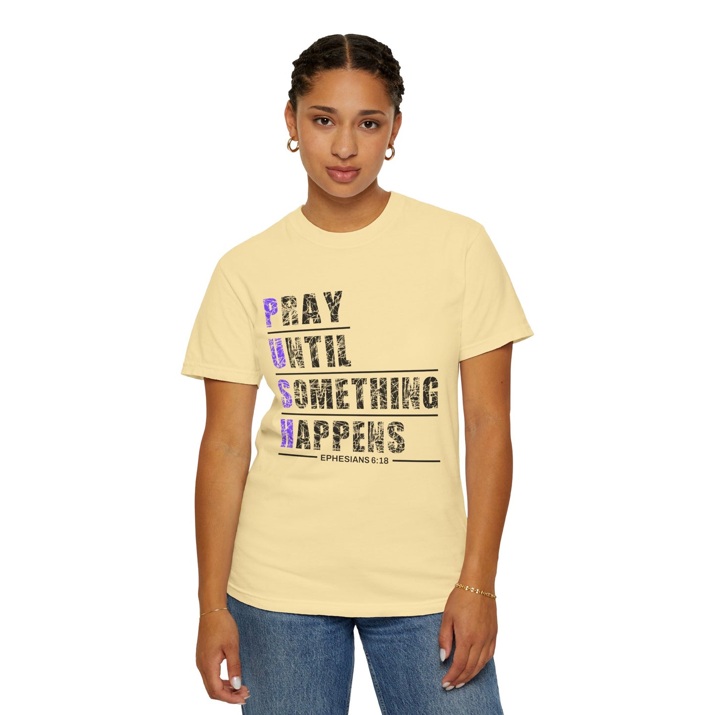 PUSH "Ephesians 6:18"