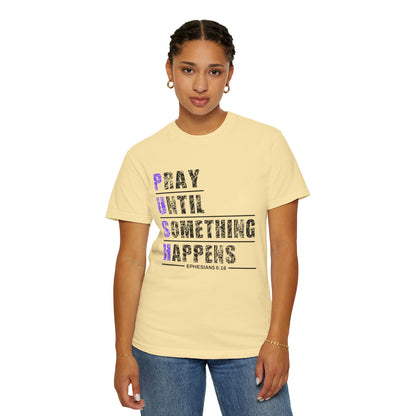 PUSH "Ephesians 6:18"