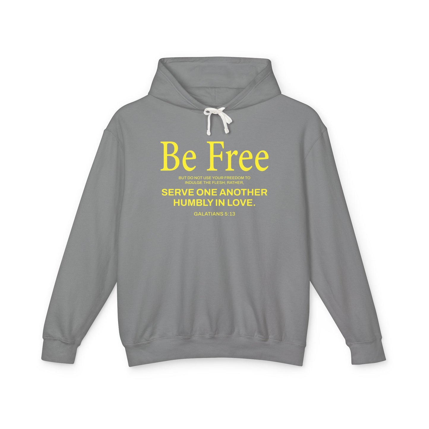 Be Free "Galatians 5:13" Yellow