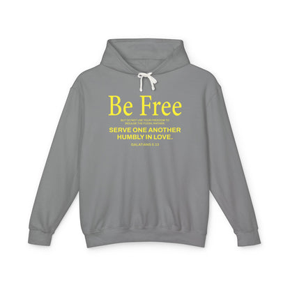 Be Free "Galatians 5:13" Yellow