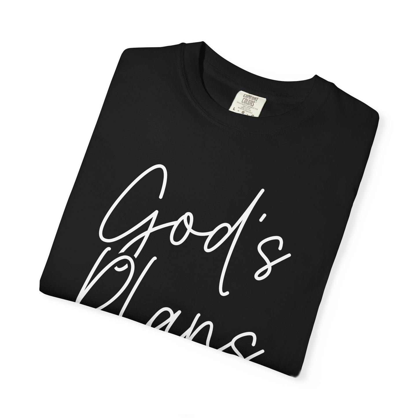 God's Plans Jeremiah 29:11 100% Cotton‑Shirt — Inspirational Faith Graphic T-shirt