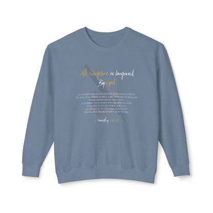 All Scriptures Are Inspired By God T-Shirt — Faith-Based Scripture Sweatshirt