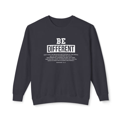 Be Different "Romans 12:2" Sweatshirt