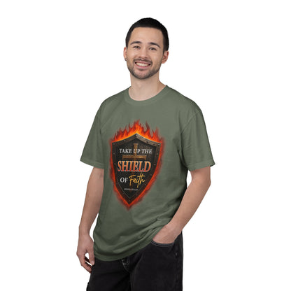 Take Up The Shield of Faith "Ephesians 6:16" 100% Cotton T-Shirt