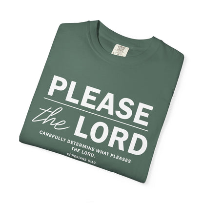 Please the Lord Ephesians 5:10 T-Shirt 100% Cotton T-Shirt