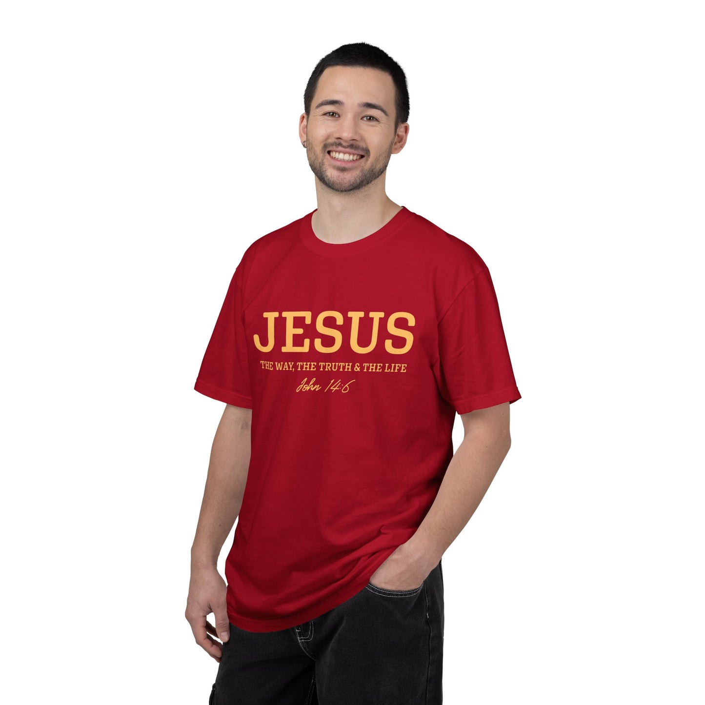Jesus John 14:6 T-Shirt — "I Am the Way, the Truth, and the Life" Christian Tee
