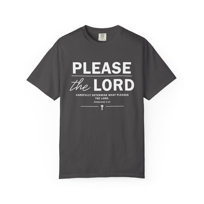 Please the Lord Ephesians 5:10 T-Shirt 100% Cotton T-Shirt