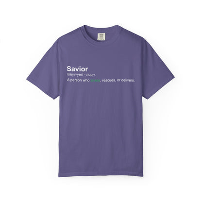 Savior Definition T-Shirt 100% cotton
