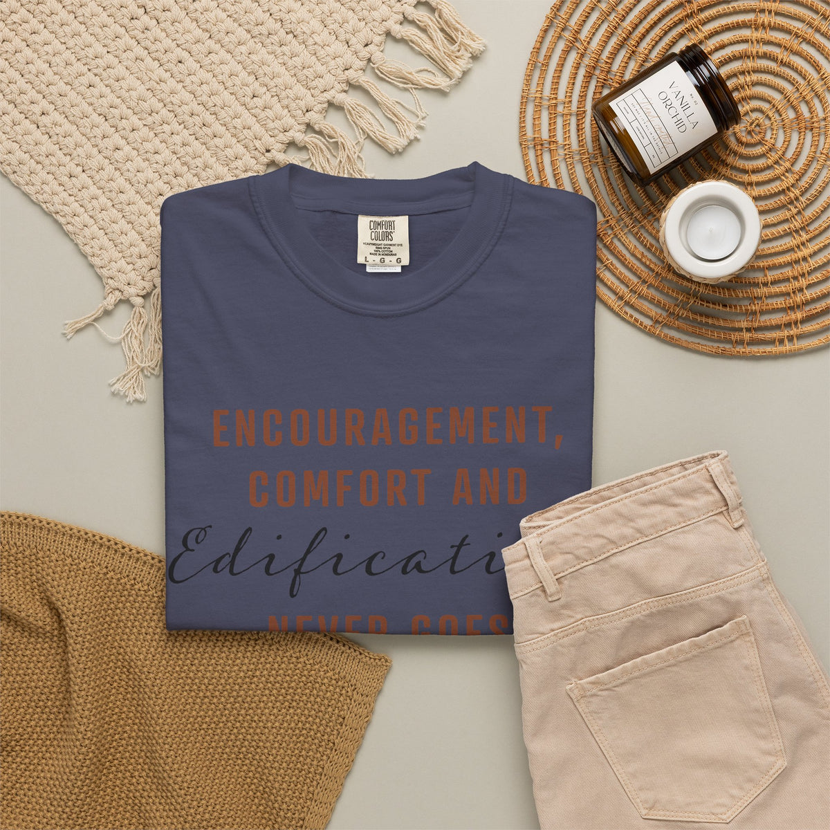 Encouragement, Comfort & Edification T-Shirt — Ephesians 4:29 Inspirational Christian Tee