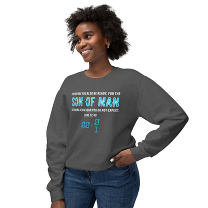 Son of Man is Coming Cotton T‑Shirt — Christian Faith Graphic Sweatshirt