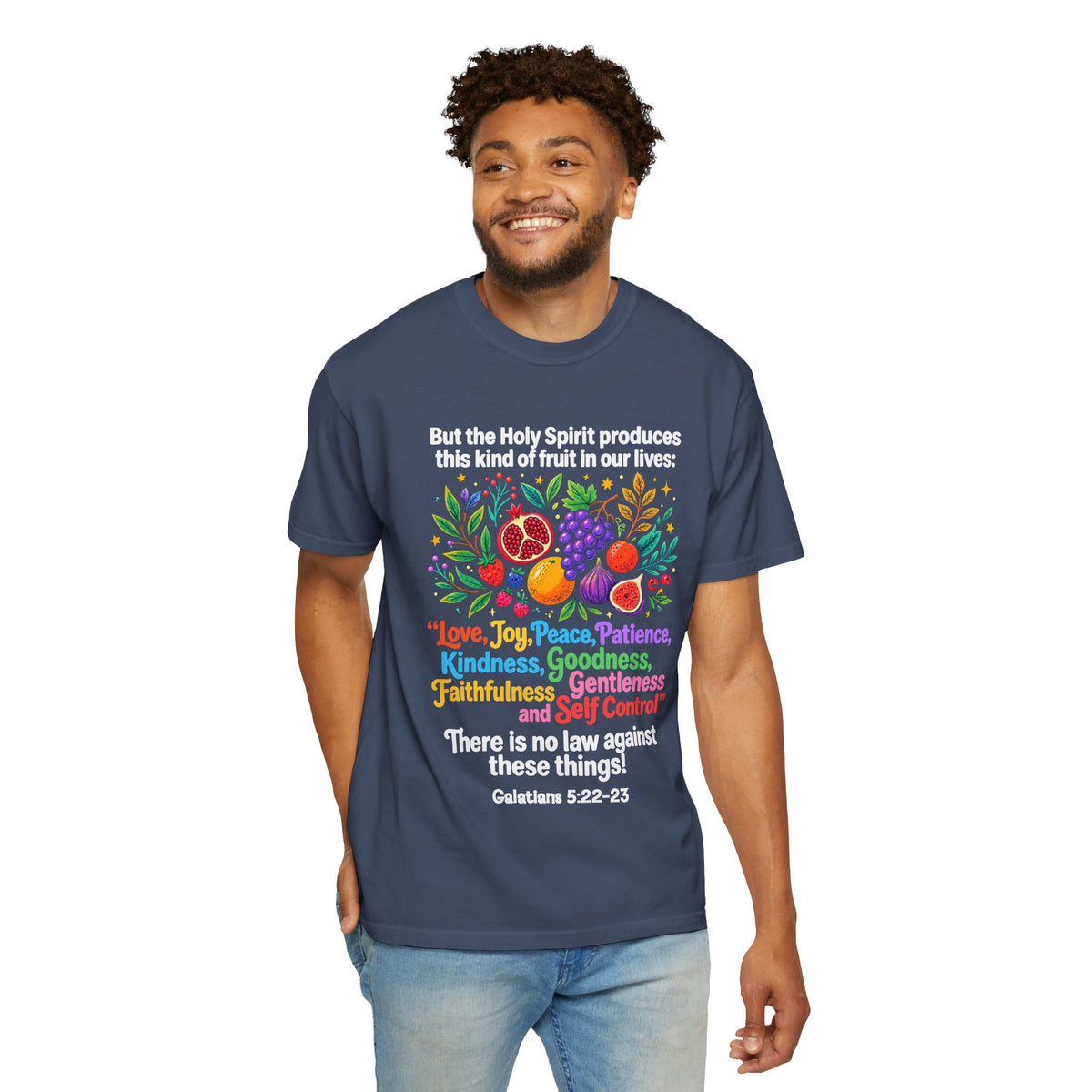 Fruit of the Spirit T‑Shirt — Galatians 5:22‑23 Christian Faith Tee