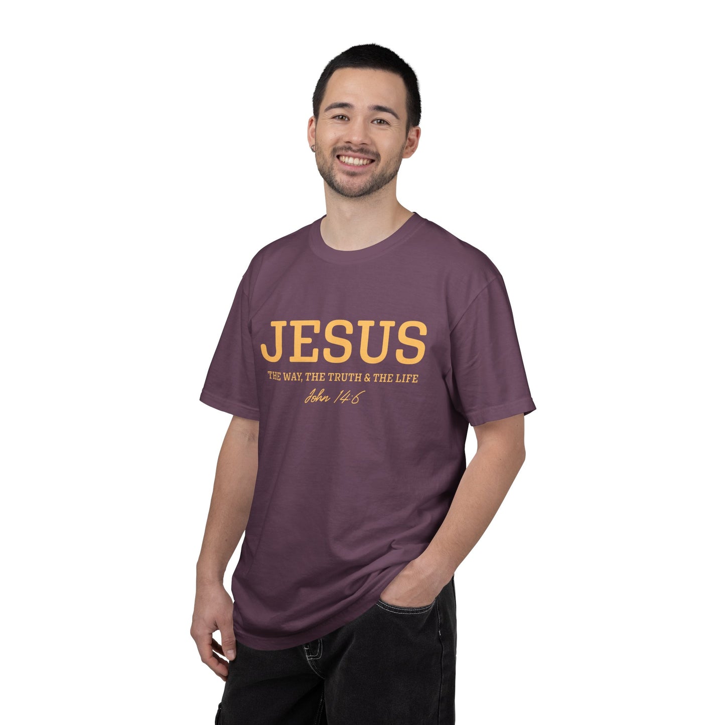 Jesus John 14:6 T-Shirt — "I Am the Way, the Truth, and the Life" Christian Tee