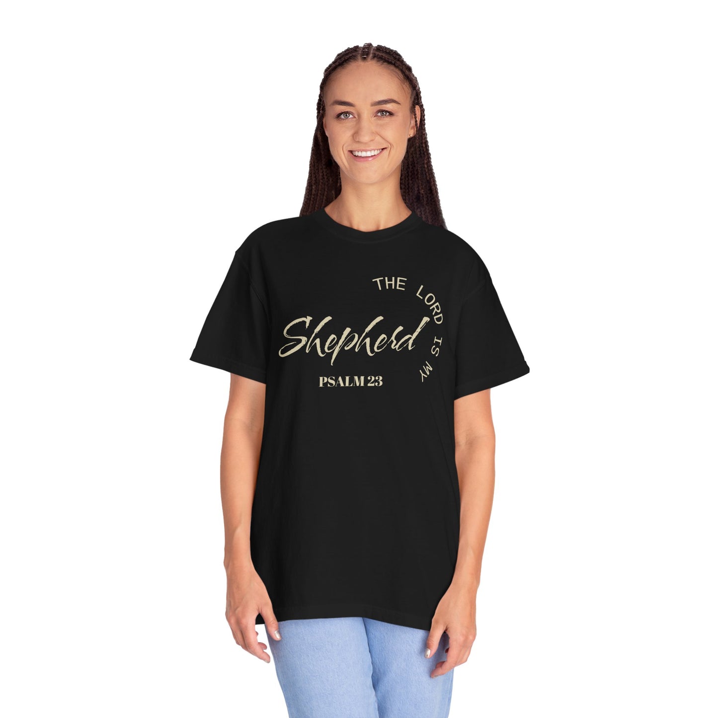 Psalm 23 Shepherd T-Shirt — Inspirational Scripture Tee