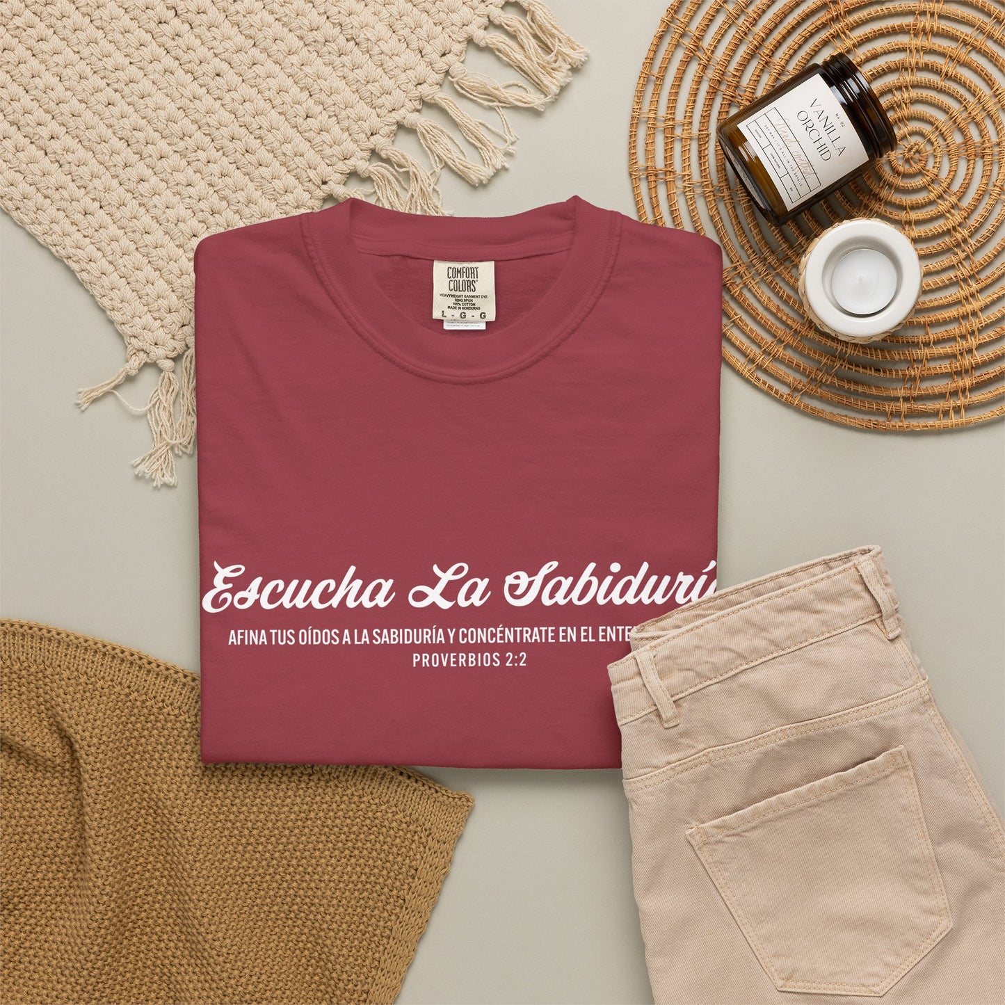 Proverbios 2:2 "Escucha la Sabiduría" T-Shirt
