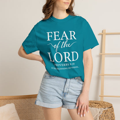 Fear of the Lord T-Shirt — Christian Faith Graphic Tee
