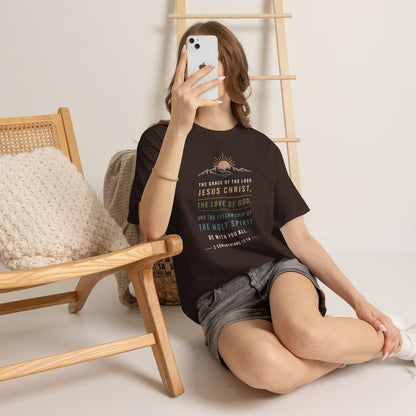 The Grace of the Lord Jesus Christ Christian Scripture T-Shirt