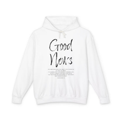 Good News Colossians 1:6 Long Sleeve T-Shirt — Faith Scripture Christian Hoodie
