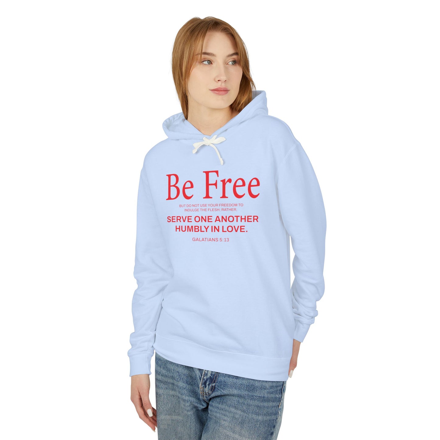 Be Free "Galatians 5:13" Red
