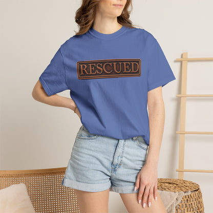 Rescued Colossians 1:13-14 Cotton T-Shirt
