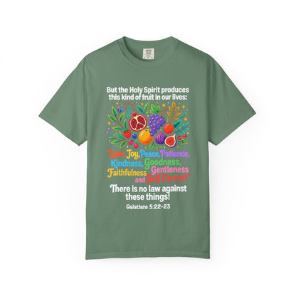 Fruit of the Spirit T‑Shirt — Galatians 5:22‑23 Christian Faith Tee