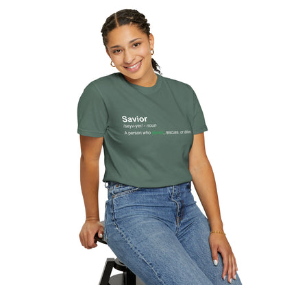 Savior Definition T-Shirt 100% cotton
