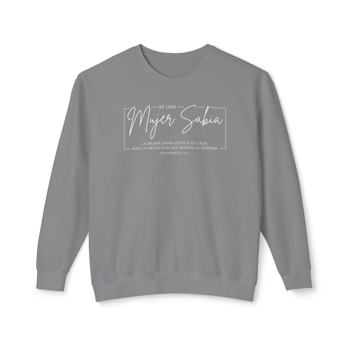 Mujer Sabia Proverbios 14:1 T-Shirt — Spanish Wise Woman Bible Verse