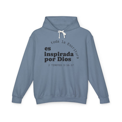 Toda la Escritura es inspirada por Dios "2 Timoteo 3:16-17