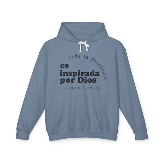 Toda la Escritura es inspirada por Dios "2 Timoteo 3:16-17