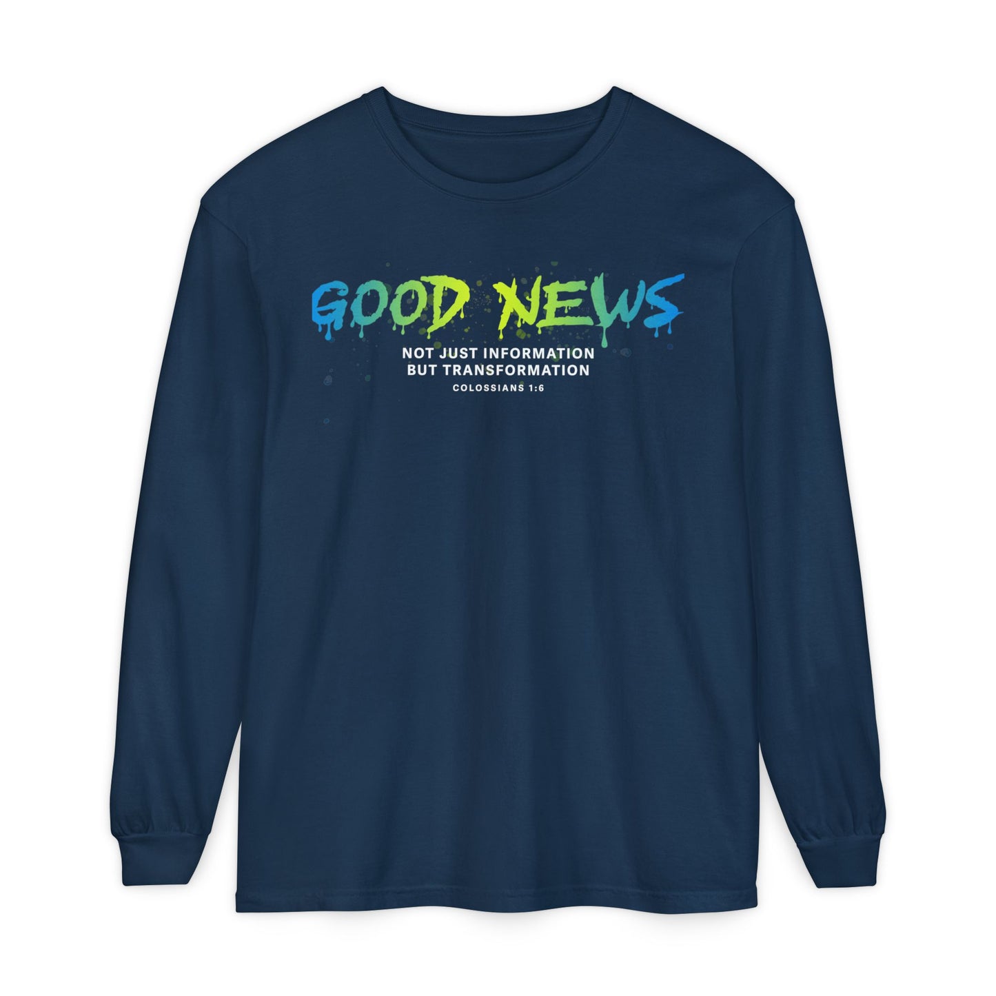 Good News Revelation 22:20 Long Sleeve T-Shirt — 100% Cotton