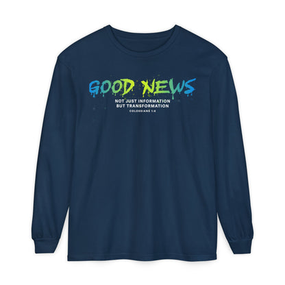 Good News Revelation 22:20 Long Sleeve T-Shirt — 100% Cotton