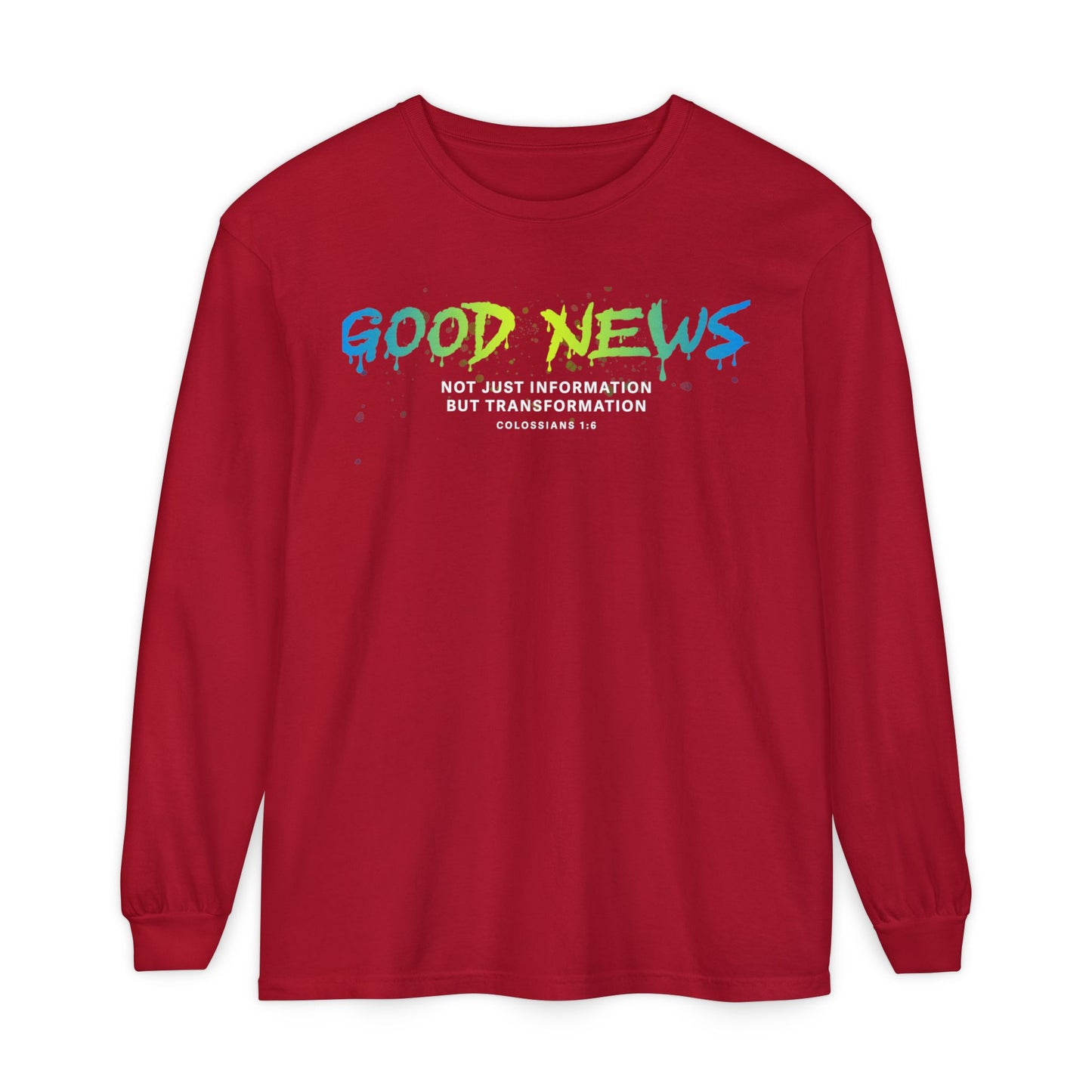 Good News Revelation 22:20 Long Sleeve T-Shirt — 100% Cotton