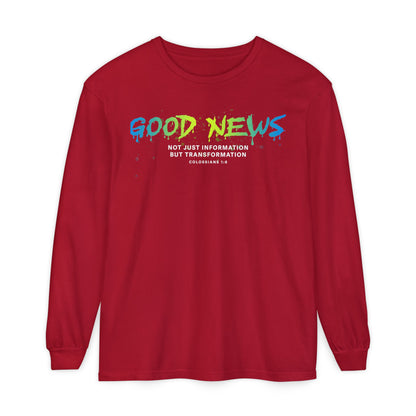 Good News Revelation 22:20 Long Sleeve T-Shirt — 100% Cotton