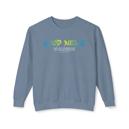 Good News Colossians 1:6 Cotton T-Shirt — Religious Faith Scripture Tee