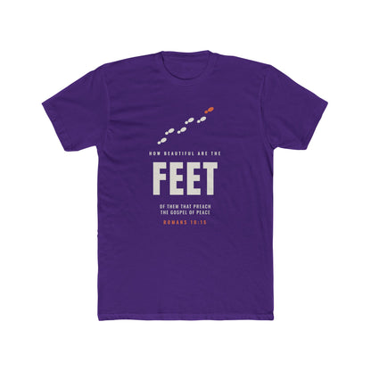 How Beautiful Are the Feet Faith-Inspired Christian T-Shirt