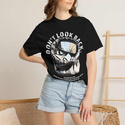 Don't Look Back Luke 9:62 T-Shirt — Inspirational Bible Verse Tee