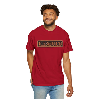 Rescued Colossians 1:13-14 Cotton T-Shirt