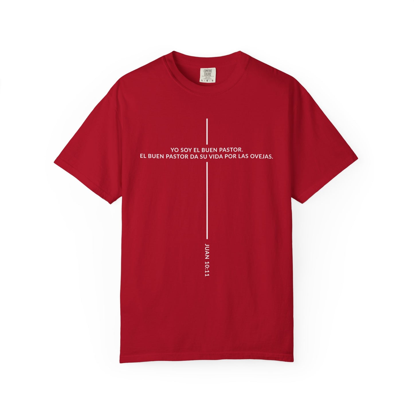 Buen Pastor T-shirt — Juan 10:11 'Yo Soy el Buen Pastor' Christian Tee