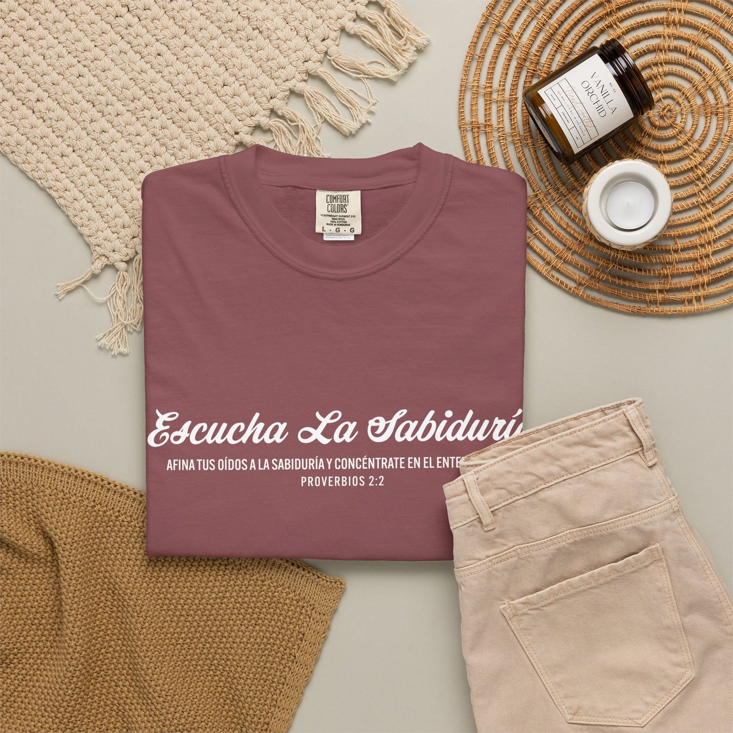 Proverbios 2:2 "Escucha la Sabiduría" T-Shirt