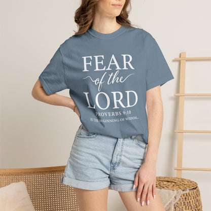 Fear of the Lord T-Shirt — Christian Faith Graphic Tee