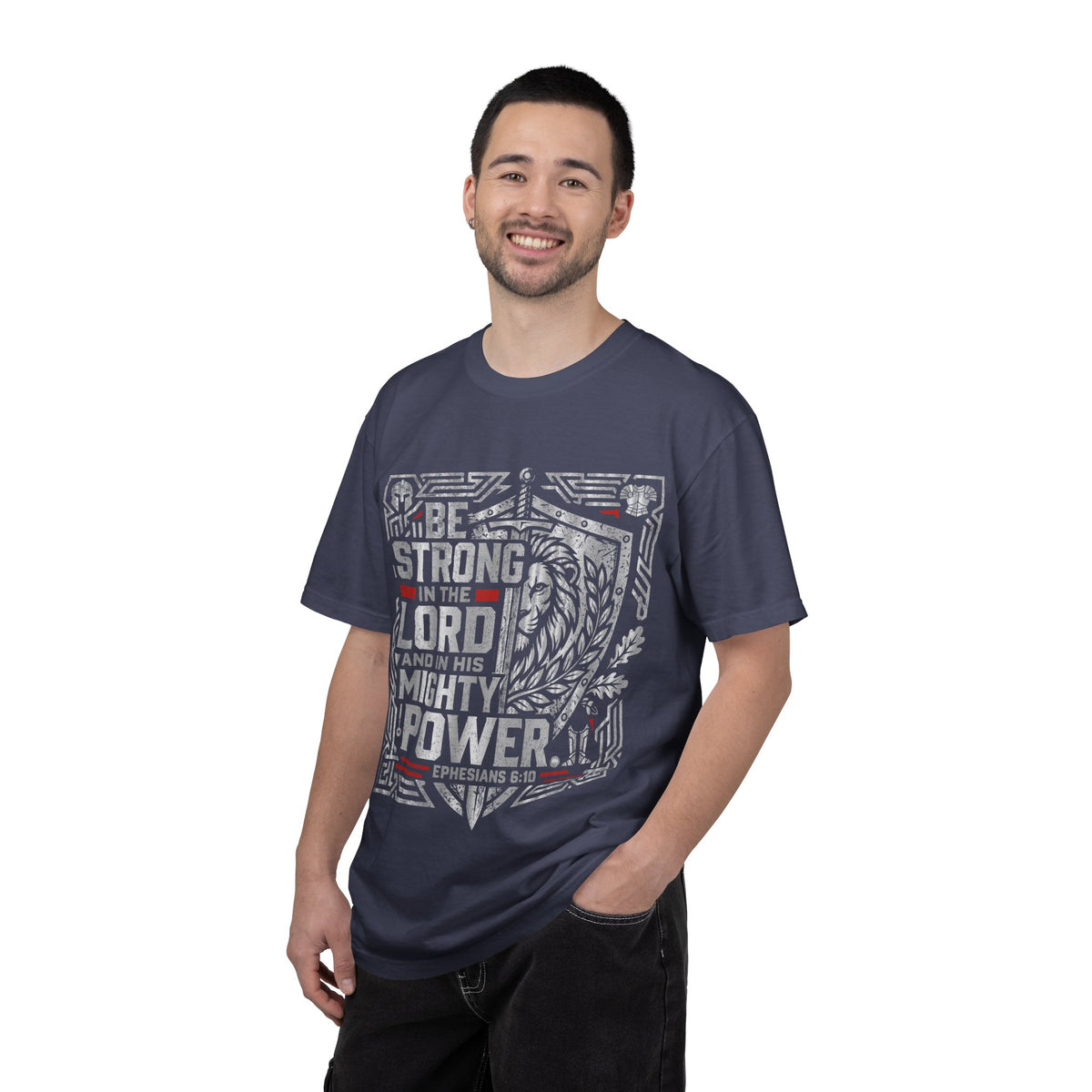 Be Strong in the Lord T-Shirt — Christian Faith Graphic Tee