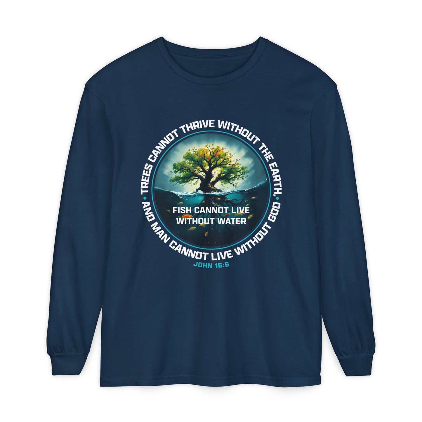 Trees Cannot Thrive Without The Earth "John 15:5"