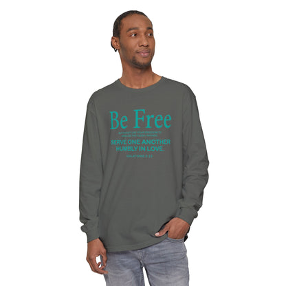 Be Free "Galatians 5:13" Teal