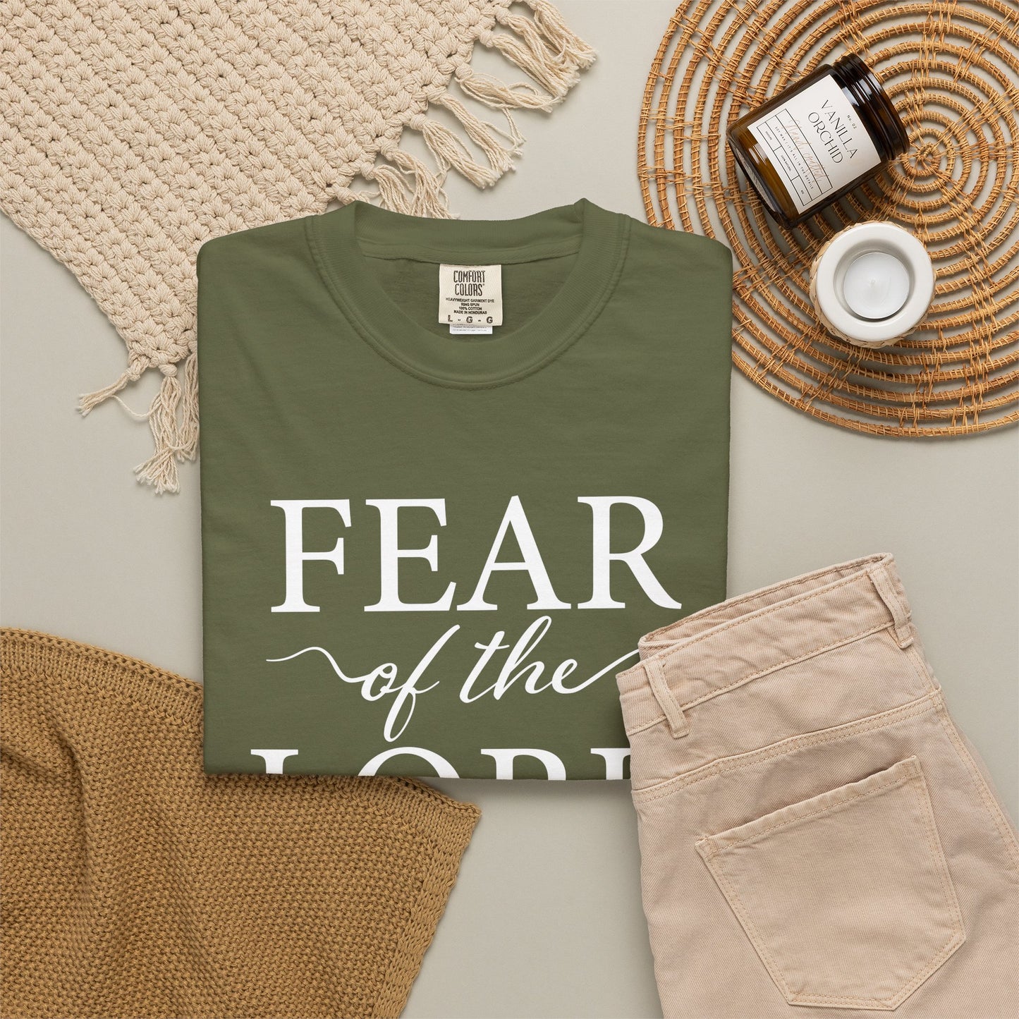 Fear of the Lord T-Shirt — Christian Faith Graphic Tee