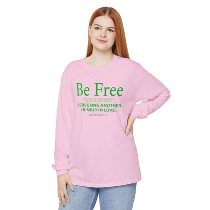 Be Free "Galatians 5:13" Green