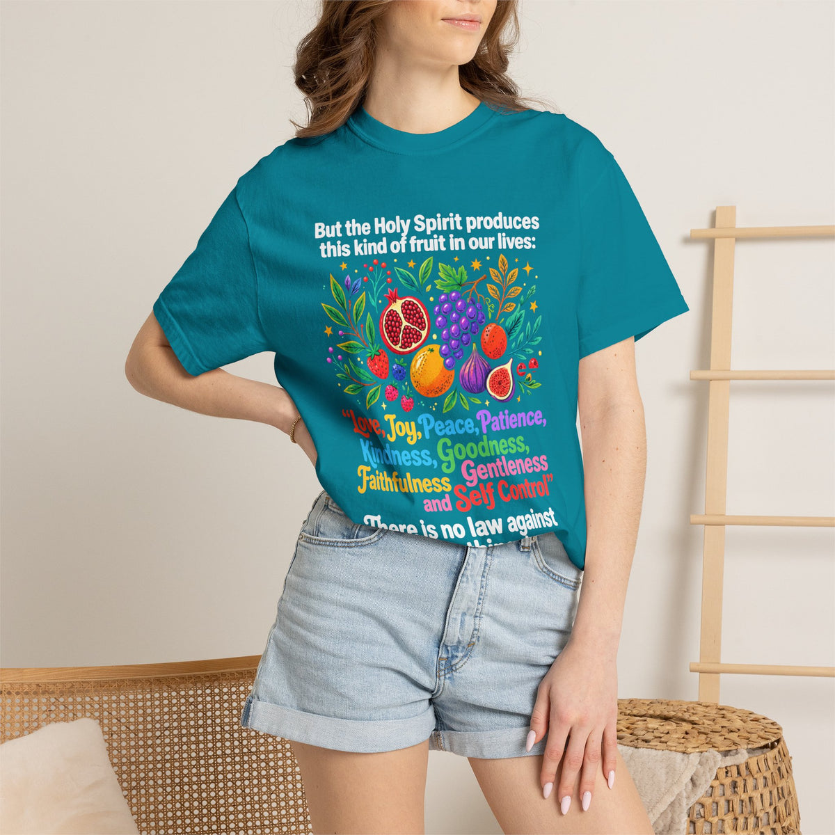 Fruit of the Spirit T‑Shirt — Galatians 5:22‑23 Christian Faith Tee