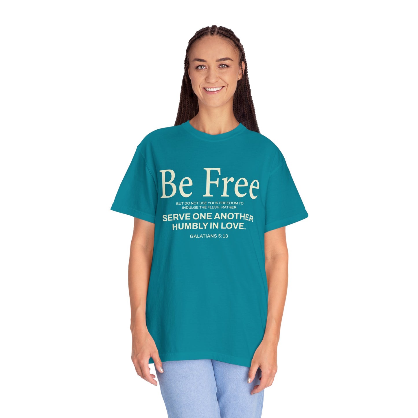 Be Free "Galatians 5:13" Beige