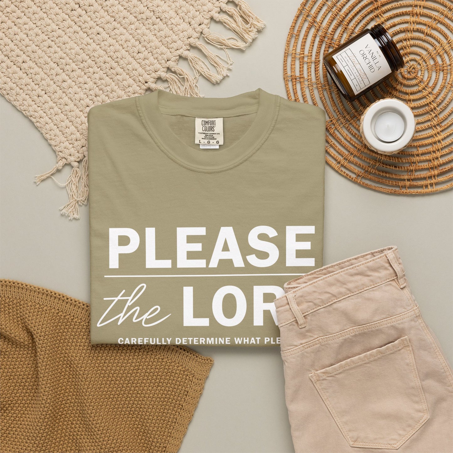 Please the Lord Ephesians 5:10 T-Shirt 100% Cotton T-Shirt