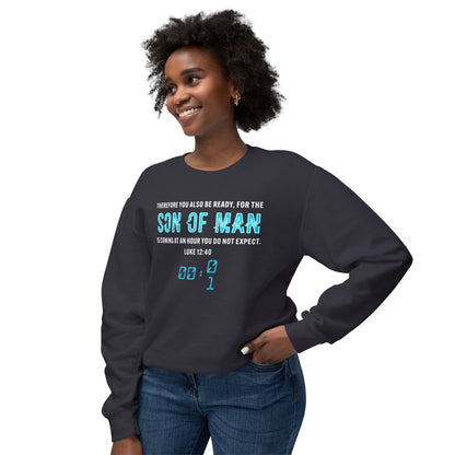 Son of Man is Coming Cotton T‑Shirt — Christian Faith Graphic Sweatshirt